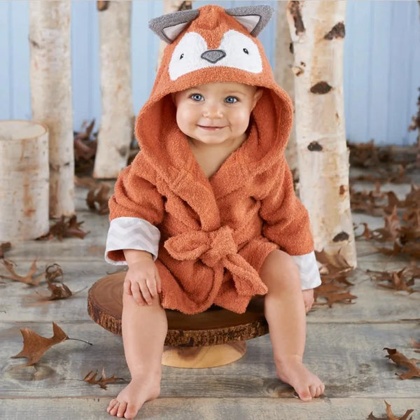 Bathrobe baby animal shape multivariant