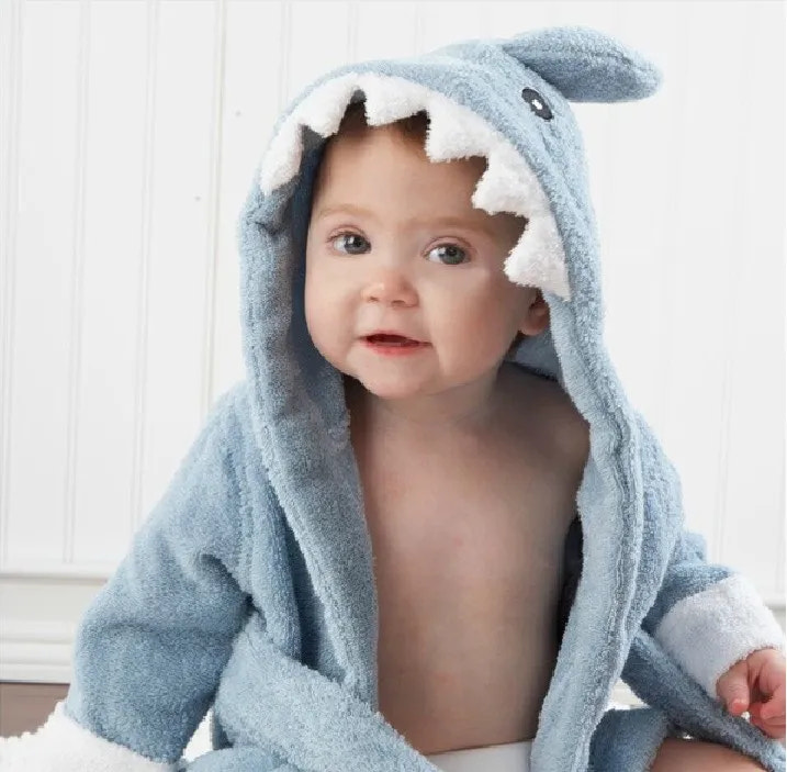 Bathrobe baby animal shape multivariant - MOOGCO Baby
