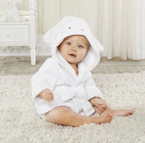 Bathrobe baby animal shape