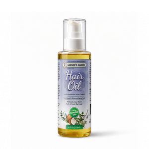 Garner's Garden Natural Hair Oil Vegan Lavender Peppermint