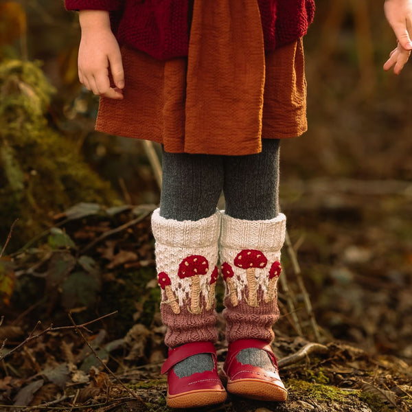 Mushroom Leg Warmers - In Stock