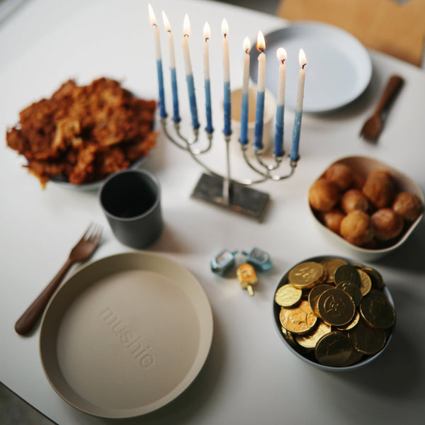 Mushie Dinnerware Cups Soft Colors Non-Toxic PP Plastic