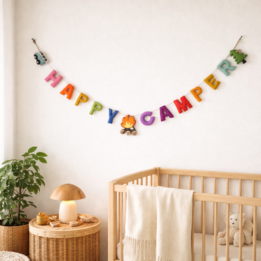 Felt Garland - Happy Camper