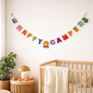 Felt Garland - Happy Camper