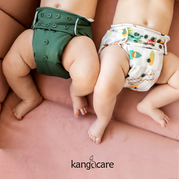 Rumparooz Stay Dry G3 One Size Pocket Cloth Diaper - Pine Green