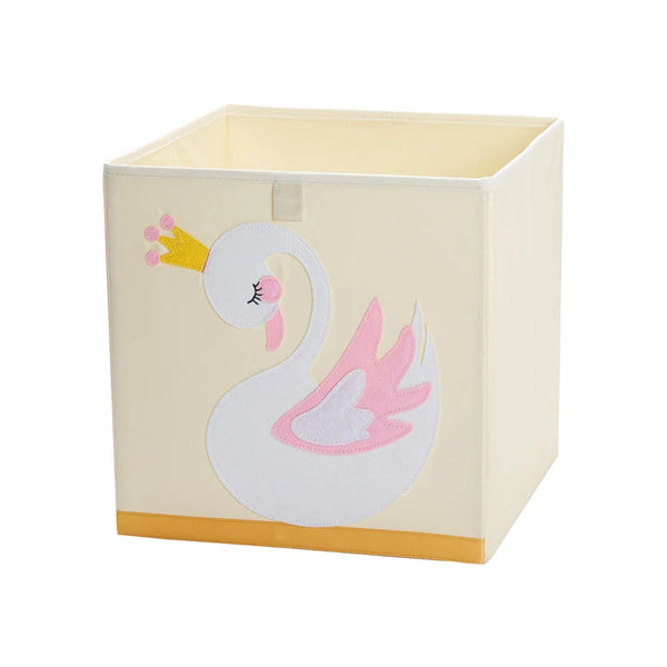 Squared Foldable Storage Box with Animals Multivariant