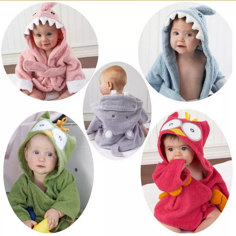 Bathrobe baby animal shape - MOOGCO Baby