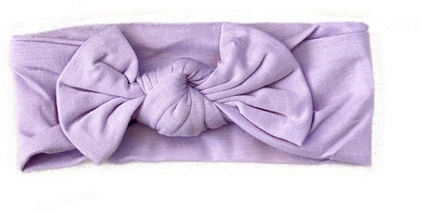 Swaddle Blanket, Hat and Headband Set - Purple