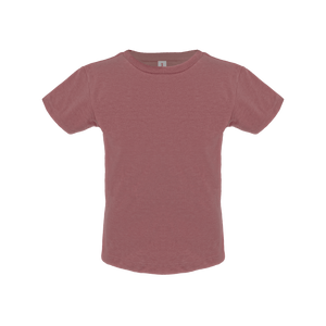 Cottonfelt unisex toddler short sleeve t-shirt in angle 7 view, perfect for comfortable playtime.