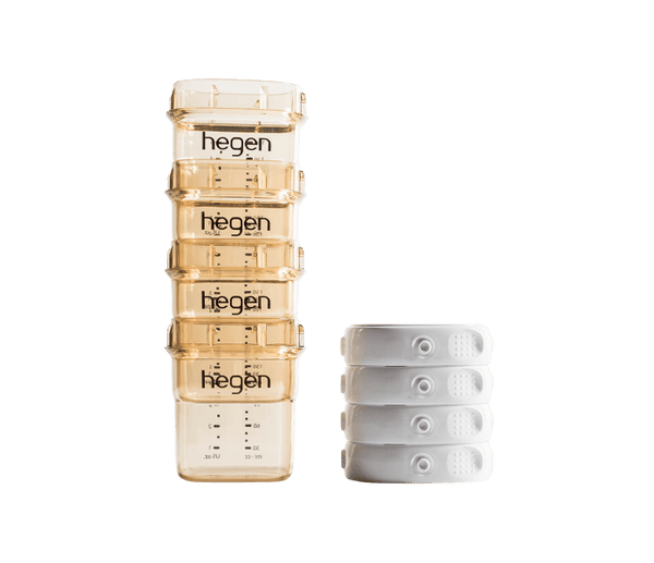 Hegen PCTO™ 150ml/5oz Breast Milk Storage PPSU, 4-Pack