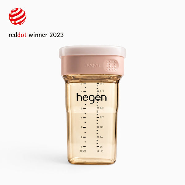 hegen All-Rounder Cup PPSU 240ml 8oz Pink 12+ months