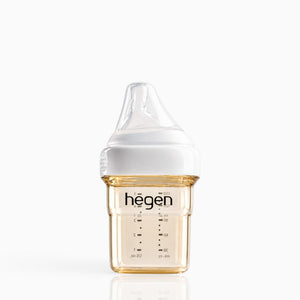 hegen PPSU Anti Colic Baby Bottle 150ml White Slow Flow