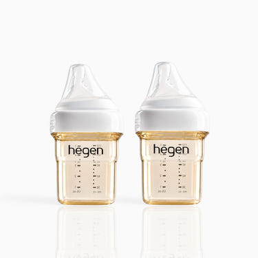 hegen PPSU Anti-Colic Baby Bottle 150ml 2-Pack White