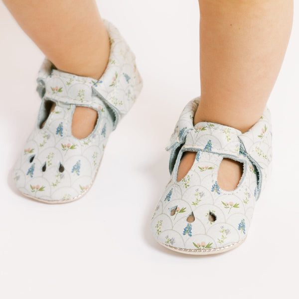 Tea Cup Mary Jane Baby Shoe