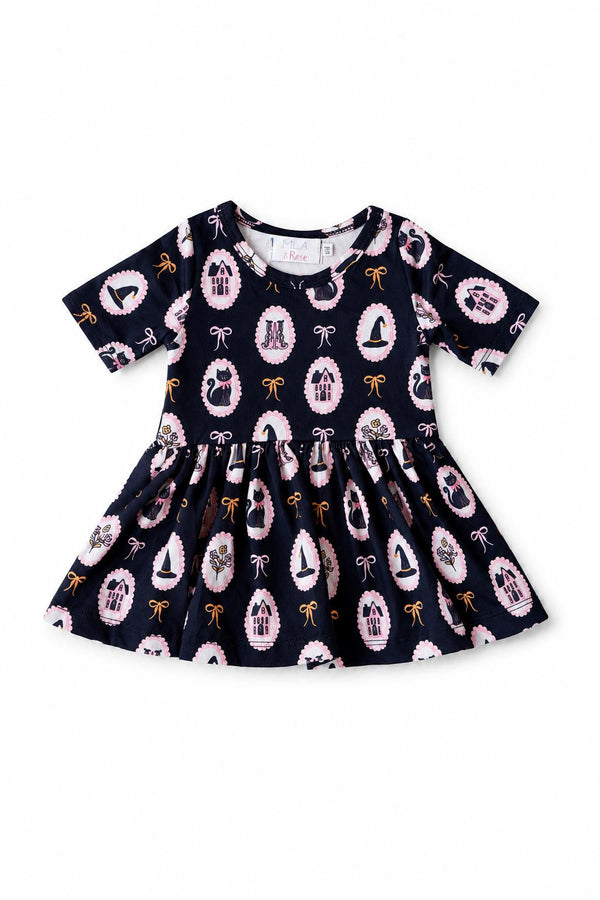 Hocus Pocus 3/4 Sleeve Twirl Bodysuit