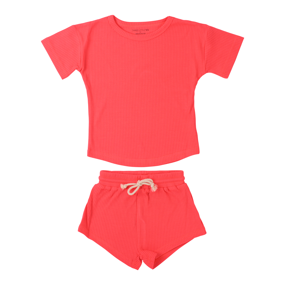 Hot Pink Summer Waffle Set