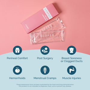 Reusable Hot and Cold Packs, 9"x3" (2 count) - MOOGCO Baby