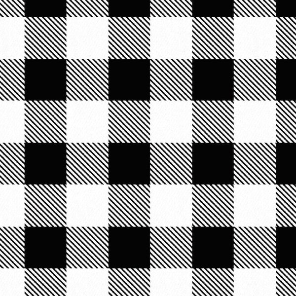 White Buffalo Plaid Bapron