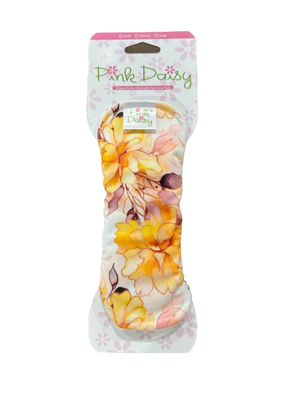 Pink Daisy Organic Cotton Feminine Pads