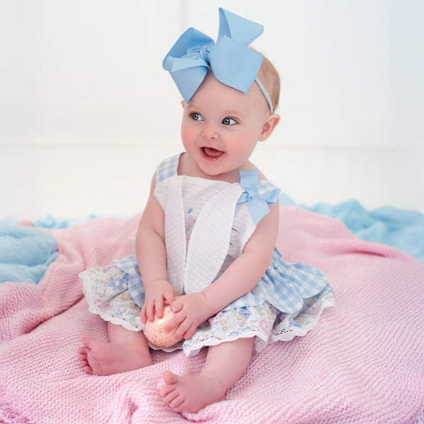 Blue Skirted Bunny Bubble