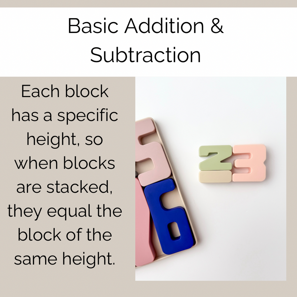 Wyatt Number Stacking Blocks - colorful educational furniture for babies to enhance learning and play.