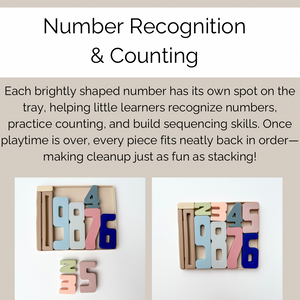 Wyatt Number Stacking Blocks