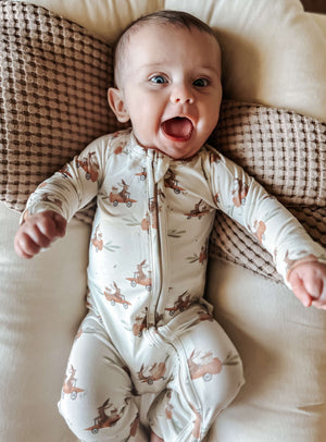 Cottontail Cruisers Modal Zippy Pajamas