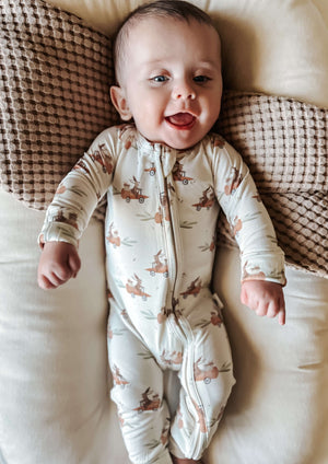 Cottontail Cruisers Modal Zippy Pajamas