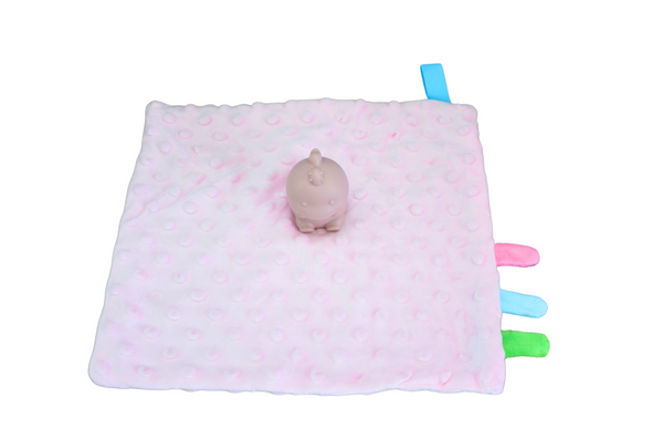 Dino Blanket Buddy // Pink