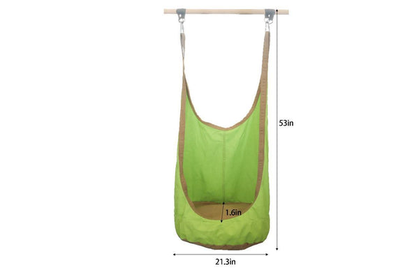 Sensory swing for wall climbers, soothing indoor play add-on for babies, angle view 7.