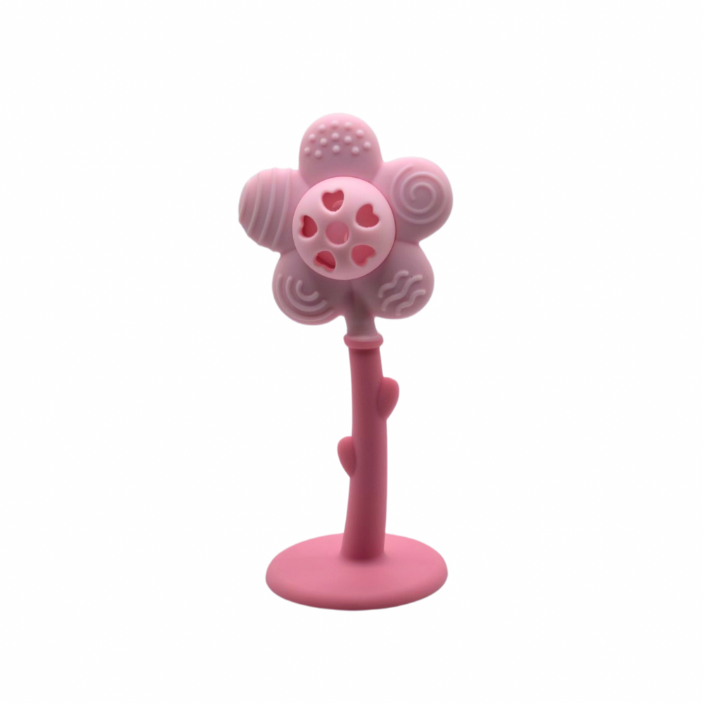 Colorful rattle teethers for babies, promoting sensory play and soothing gums. Perfect for teething relief.