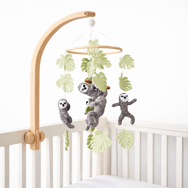 Sloth Baby Mobile
