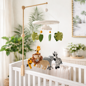 Felt Baby Mobile - Safari Jungle