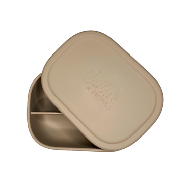 Hayden Bento Box in Fawn color for babies, perfect for food storage and on-the-go meals.