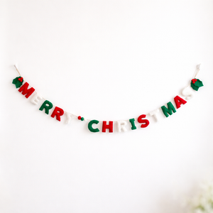 Felt Garland - Merry Christmas
