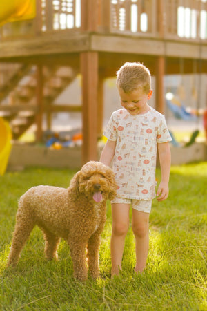 Beach Pawty 2pc Bamboo Pajamas