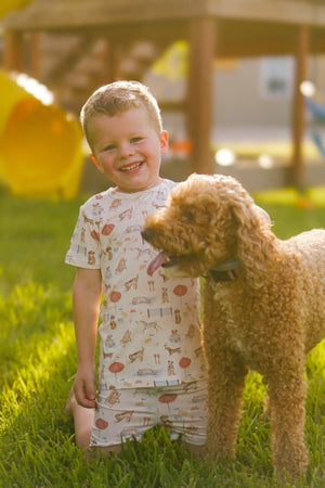 Beach Pawty 2pc Bamboo Pajamas