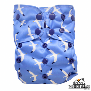 One Size Pocket Diaper | Gull Tide