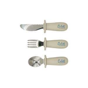 Silicone & Stainless Steel Toddler Utensil Set