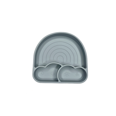 "You Are My Sunshine Rainbow Plate for babies, vibrant design perfect for mealtime fun."