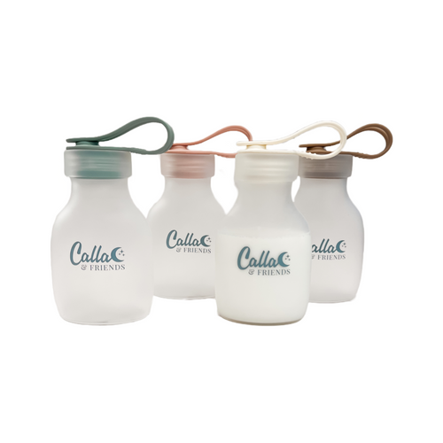 Nourishing Nibbler reusable milk and purée bags for babies, perfect for on-the-go feeding and easy storage.