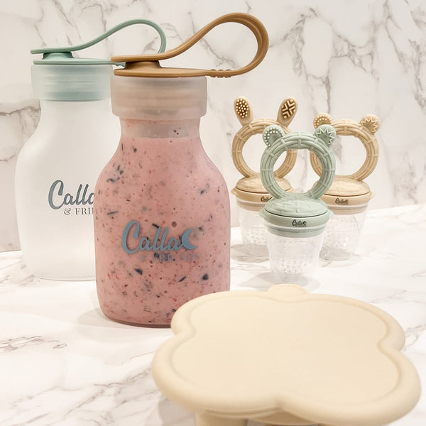 Calla and Friends Nourishing Nibbler Reusable Milk & Purée Bags Set of 4