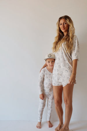 Bamboo Two Piece Pajamas | Green Smiles