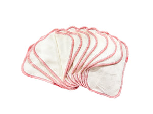Organic Bamboo Velour Wipes - 10-pack