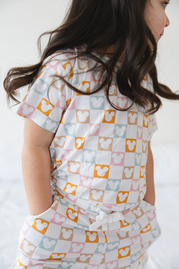 Checkerboard Charm - Pocket Short Set