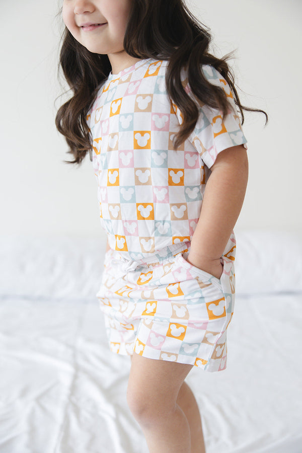 Checkerboard Charm - Pocket Short Set