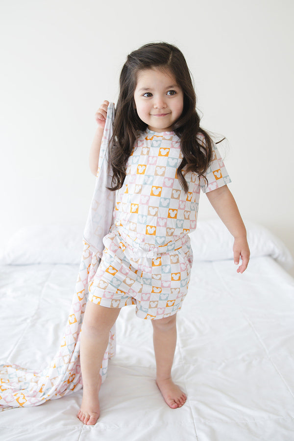 Checkerboard Charm - Pocket Short Set