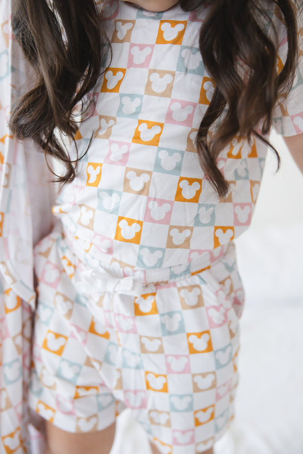 Checkerboard Charm - Pocket Short Set