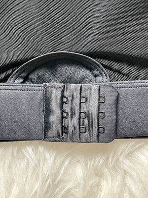 Lucie - HIIT Scalloped High Impact Nursing Sports Bra (Noir)