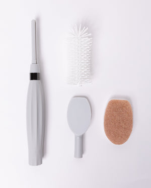 Airess Bottle Bundle for babies, featuring multiple bottles and accessories in a stylish design, angle view 6.